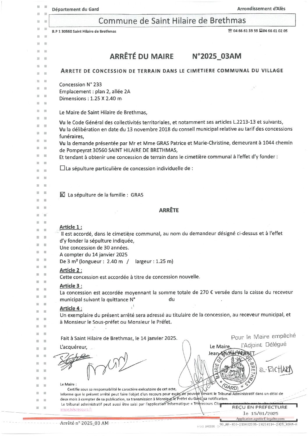 Apreçu du fichier2025_03AM_Concession_de_terrain_cimetière_communal_du_Village