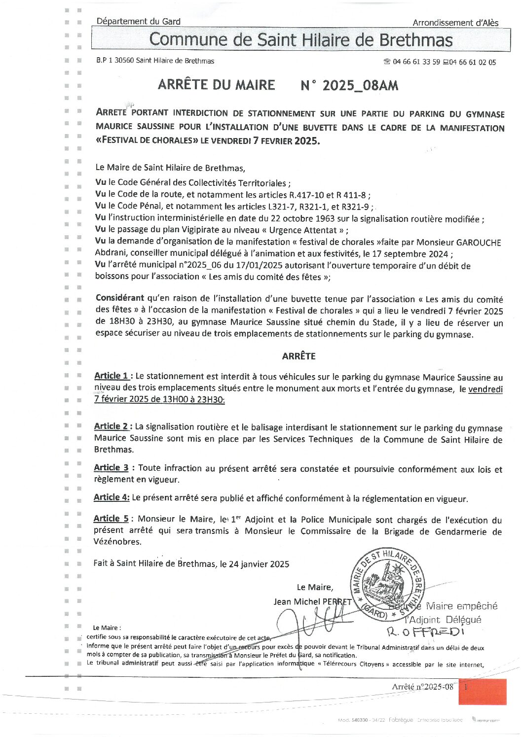 Apreçu du fichier2025_08AM Emplacement réservé parking gymnase Festival chorales vendredi 7 02 2025
