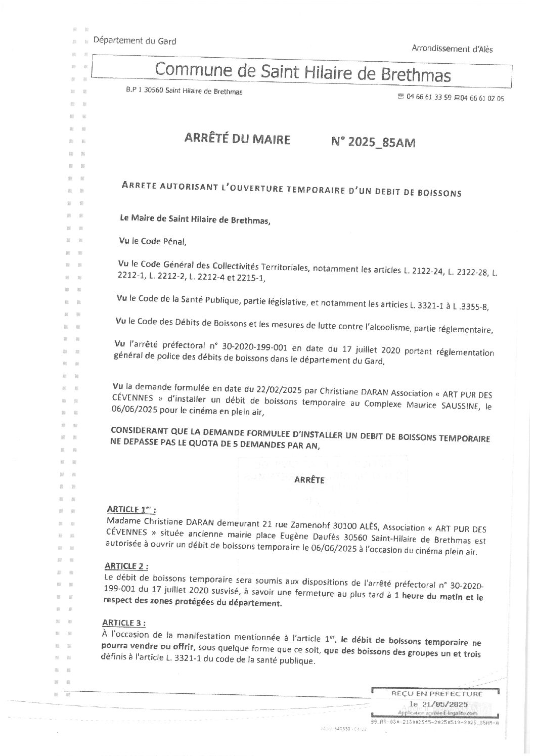 Apreçu du fichier2025_85AM Ouverture temporaire débit de boissons le 06 06 025 Cinéma plein air