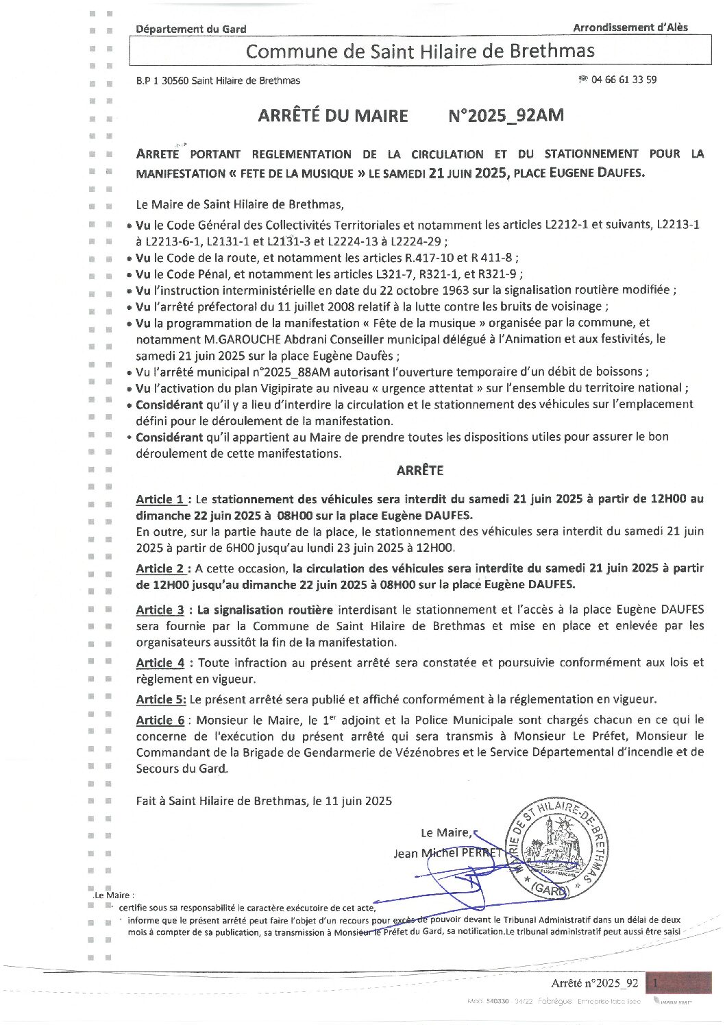 Apreçu du fichier2025_92AM Réglementation circulation stationnement Fête de la musique 21 06 2025
