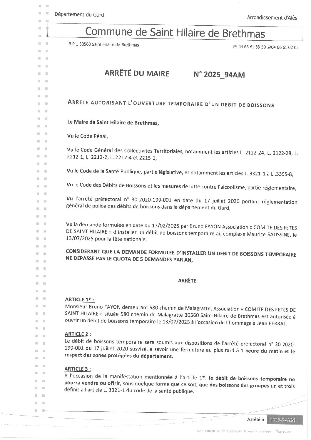 Apreçu du fichier2025_94AM Ouverture temporaire débit de boissons le 13 07 2025 Fête nationale