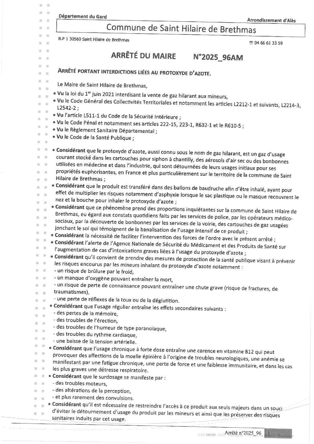 Apreçu du fichier2025_96AM Interdiction liées au protoxyde d’Azote