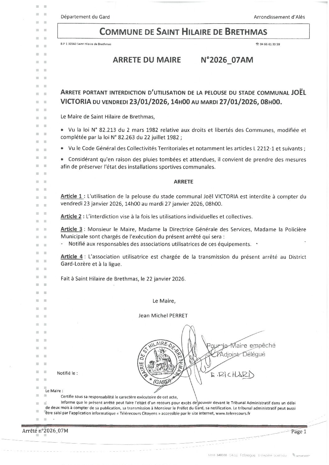 Aperçu du fichier 2026_07AM Interdiction utilisation pelouse stade JOEL VICTORIA 