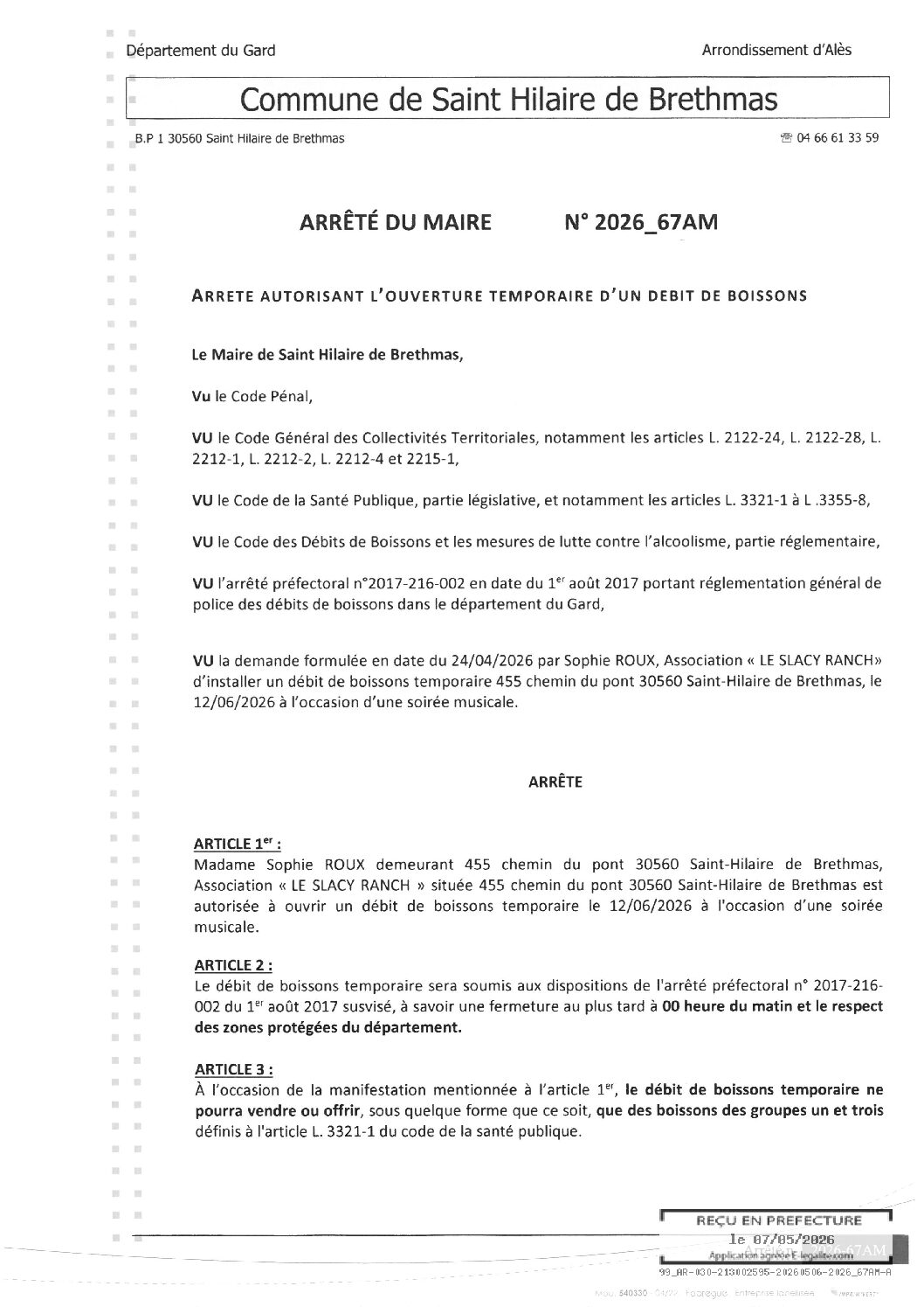 Aperçu du fichier 2026_67AM Débit boissons 12-06-26 Slacy Ranch 